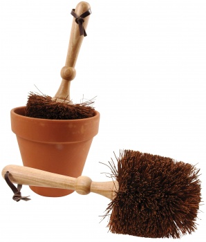 Bloempot borstels